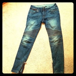 Armani xchange zip ankle jeans